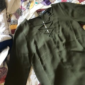 Army Green Top